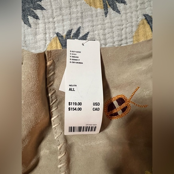 NWT Urban Outfitters Lex Embroidered Shoulder Bag - Picture 7 of 8